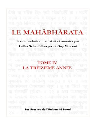 cover image of Le Mahâbhârata 4